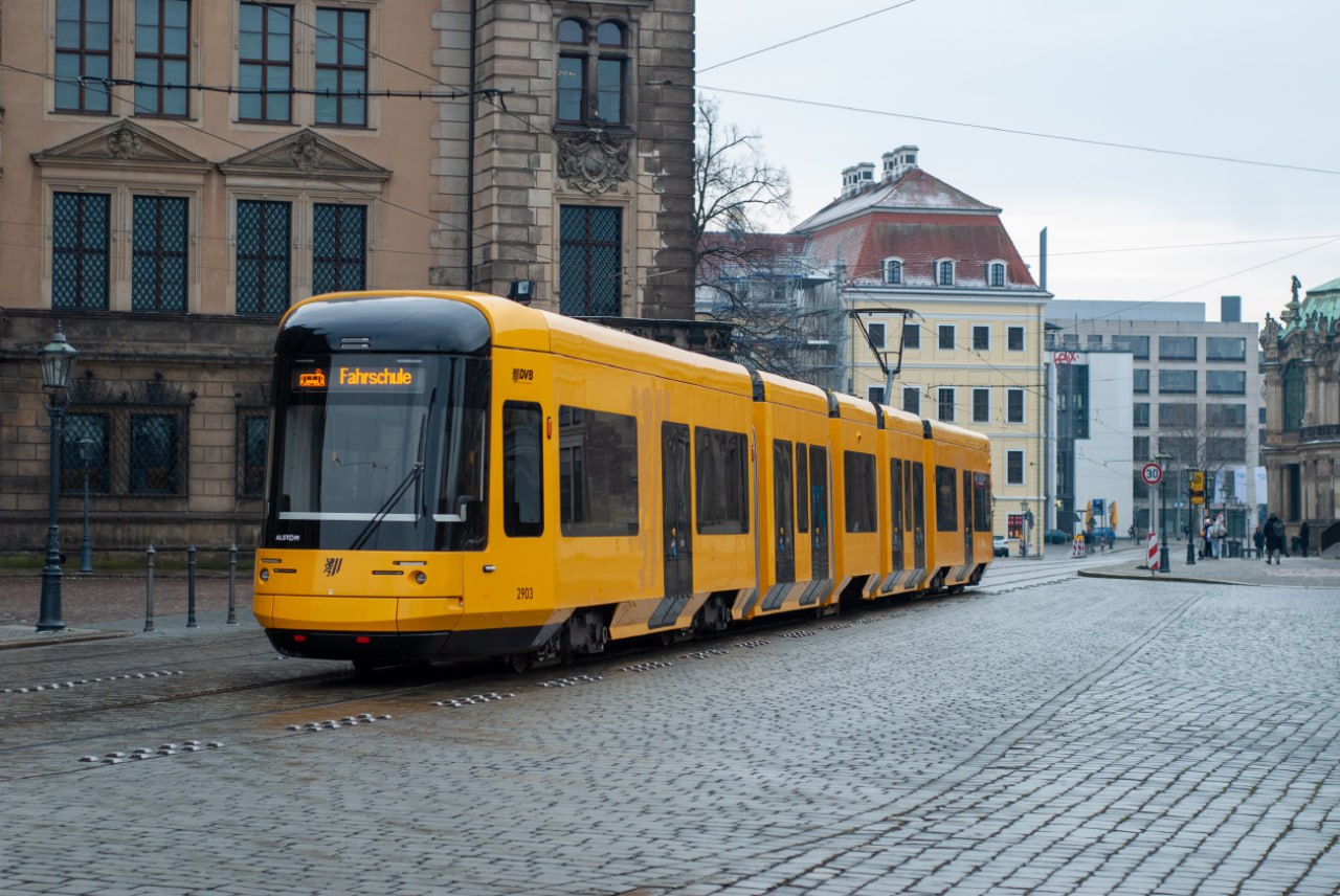 Дрезден планирует закупить 7 новых трамваев Flexity от Alstom