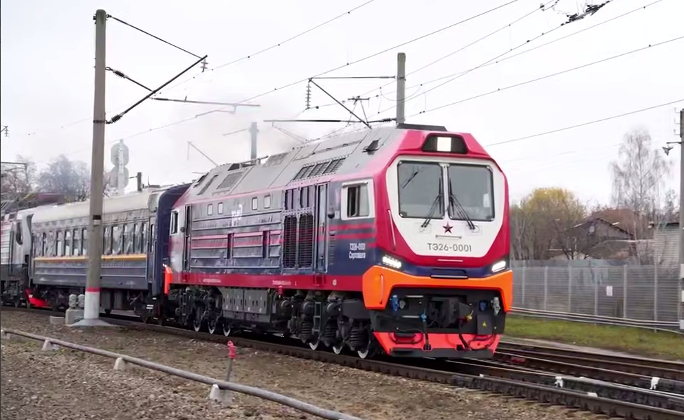 ТЭ26 отправлен на испытания 