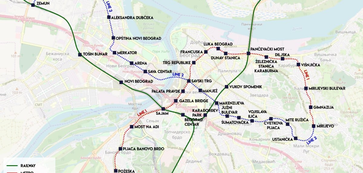 Alstom построит метро в Белграде