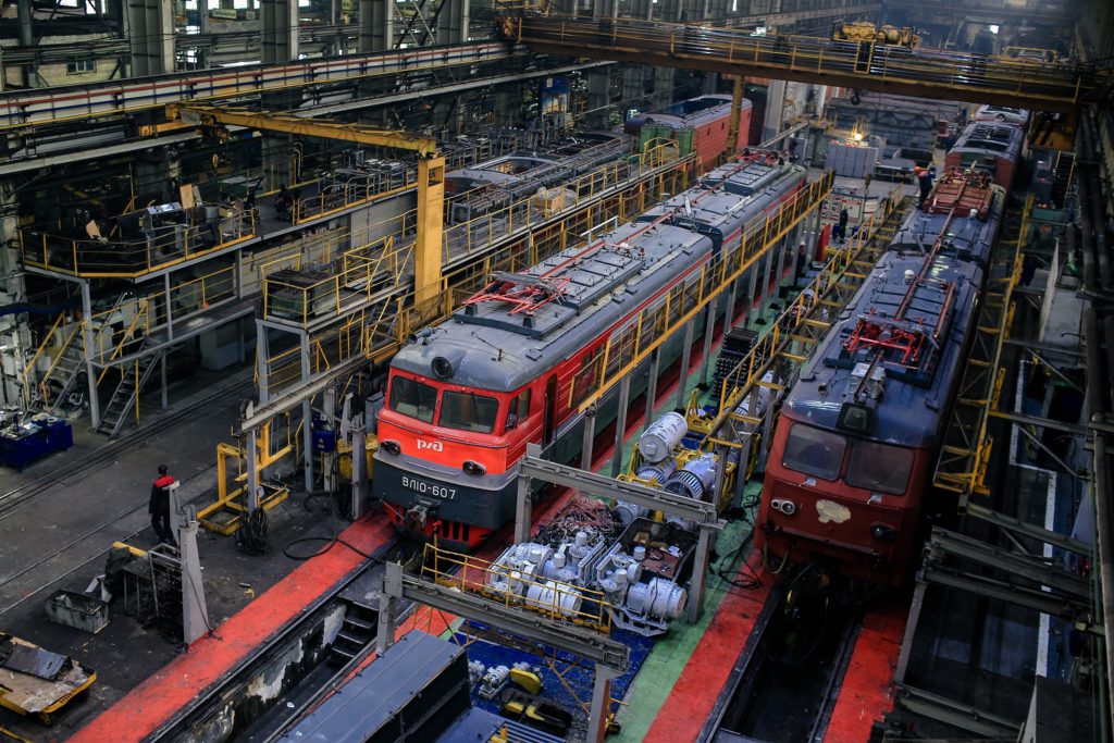 Желдорреммаш увеличит мощности по ремонту локомотивов на 15% до 2030 года