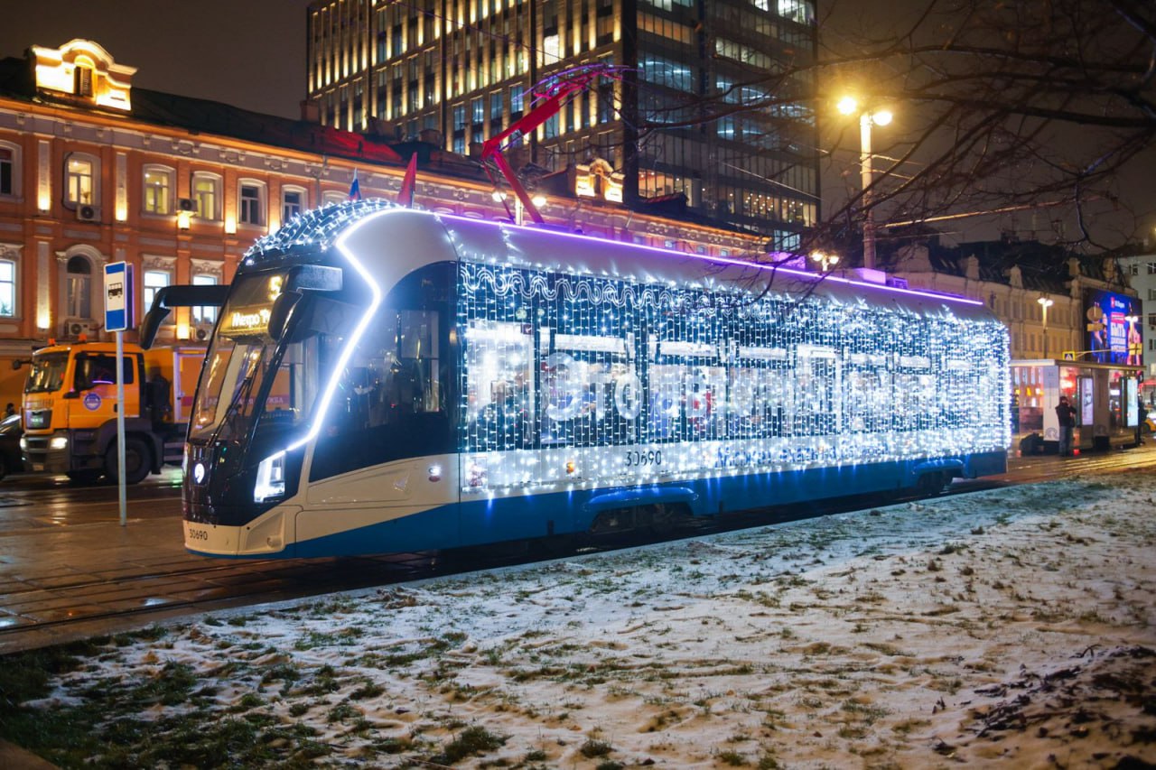 В Москве запустили вторую линию с трамваями на автономном ходу